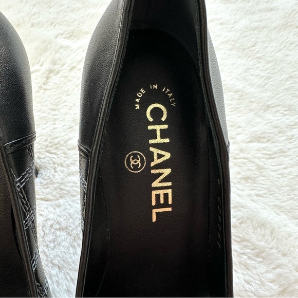 NEW!!! CHANEL women high heels shoes size 36EU Authentic Retail 975$ - Picture 4 of 9